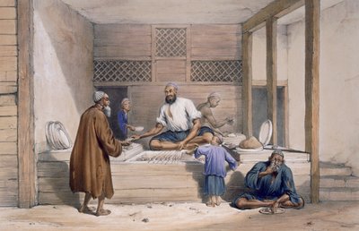 Cabaub Shop, Cabul by James Atkinson